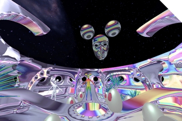 Bex Ilsley - Your Cities Will Shine Forever (detail of VR app) Bex Ilsley - Your Cities Will Shine Forever (detail of VR app)